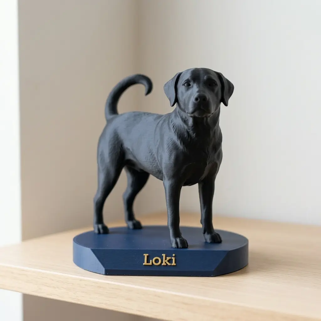 ForeverPet Custom 3D Pet Figurine - 1-Color Statue