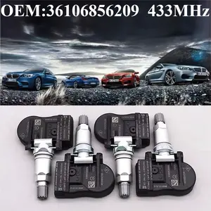 1Pcs/4Pcs TPMS/TIRE PRESSURE SENSOR OEM#36106856209 #433MHz For #BMW:1/M1(14-19) 2/M2(14-21) 3(14-19) 4/M4(14-20) i-Series(14-23) i3/i8/M2/M3/M4/X1(15-22)/X2(17-23)/X5(13-18)/X6(14-19) #MINI:CABRIO/CLUBMAN/COOPER/COUNTRYMAN/ELECTRIC #ALPINA:B3/B4/D3/D4