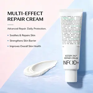 INFODPLUS XCESPI316 Repair Cream, Lightweight Moisturizer with Ceramides & Panthenol, Skin Barrier Support & Deep Hydration, Low pH Daily Cream for AM/PM Use, 50ml