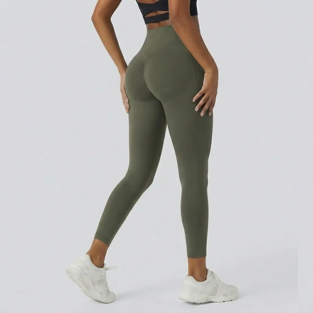 Outfits Women's Yoga Belly Tightening Buttocks Nude Gym Compression Workout Pink Active Hight Wasited Pocket Pants Breathable Nine-point Brushing Stretch Sports Leggings Day Gift Comfortable Fit Two-pice Set Fitness Clothes Running Gym Wear Yoga Tracksuit