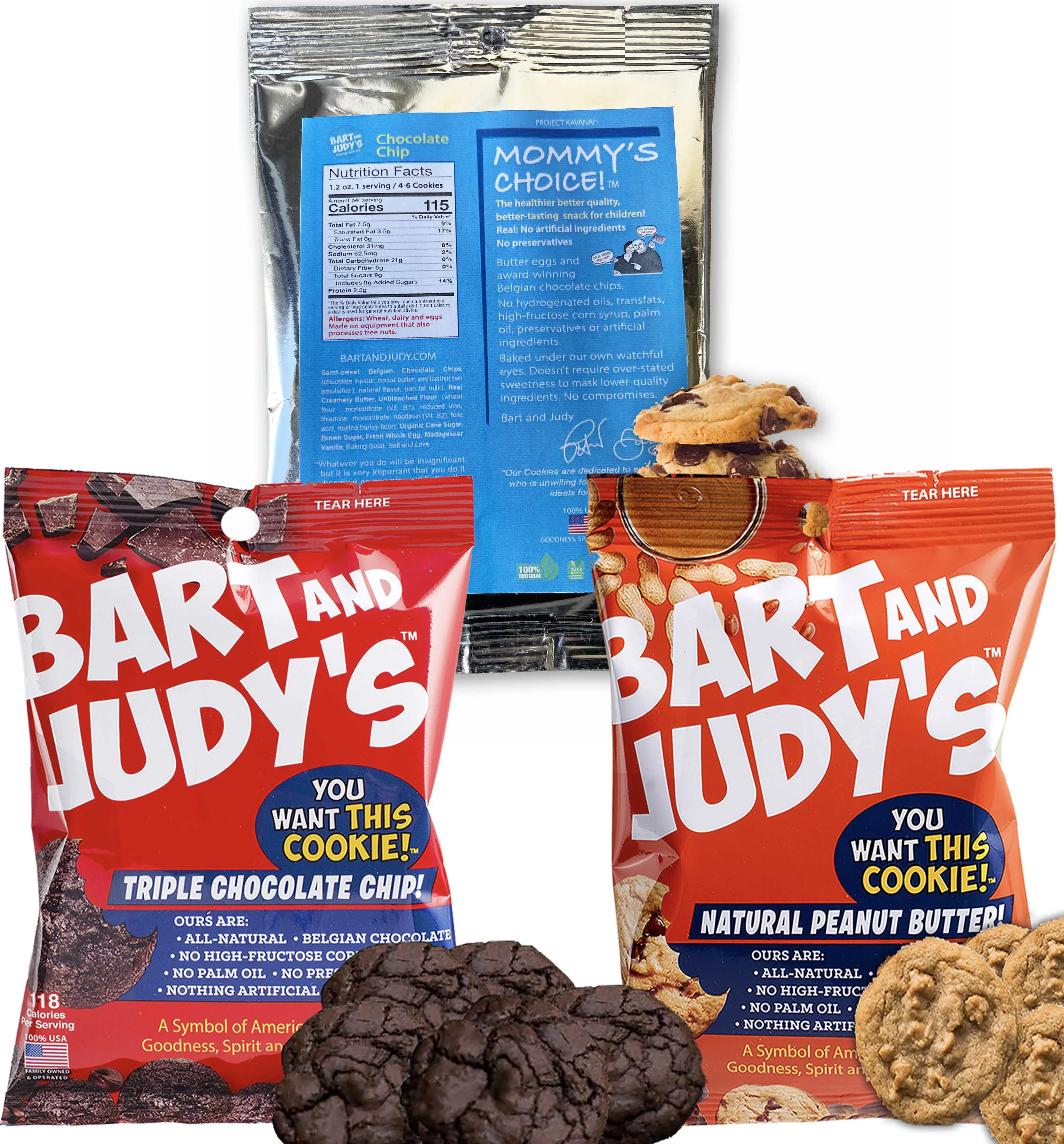 Sample Pack! Belgian chocolate chip cookies