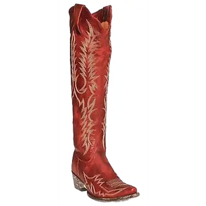 Old Gringo Ladies Mayra Bis Red Tall Snip Toe Boots L1213-1T4L