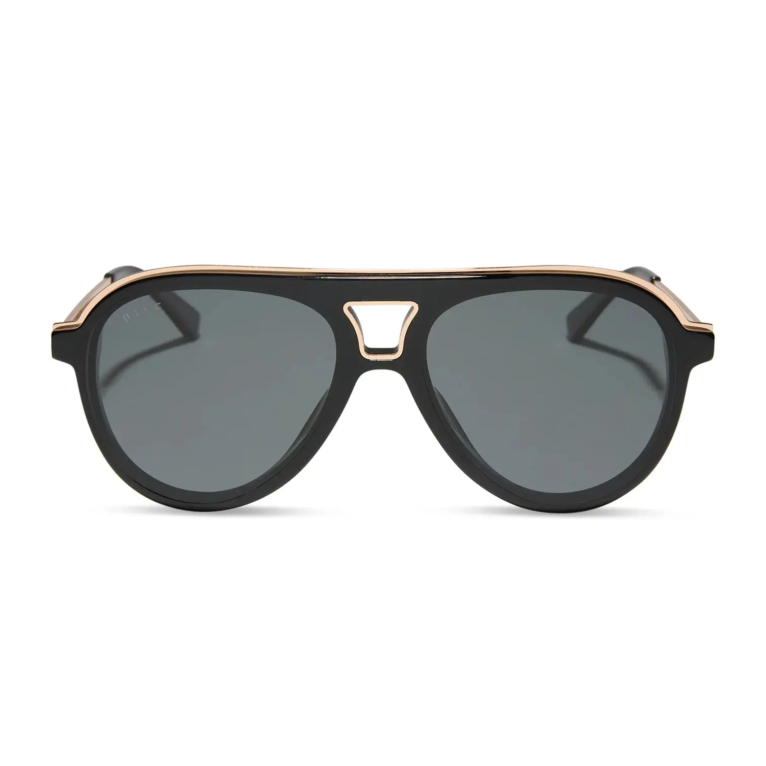 Diff/ Tosca III Sunglasses/ Black + Grey Gradient
