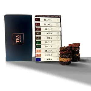 iLOLA 10-Pack Sampler Tea Discs - Bestselling Probiotic Infused Tea for Gut Health & Digestion - Zero Sugar, Microplastic-Free, US Made