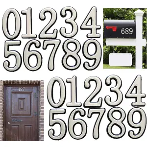 Mailbox Numbers for Outside,  House Numbers for Mailbox 3D Self Adhesive mailbox Numbers 2 Inch Door Address Numbers Stickers for Mailbox, Apartment, House, Trash Bins -