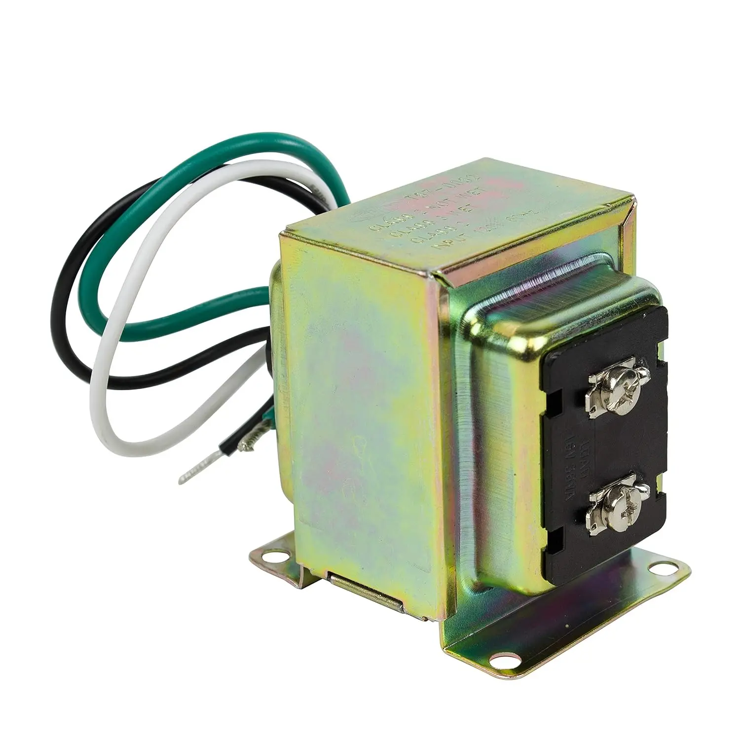 16V 30VA (30TR) Doorbell Transformer - UL Certified, Heat-Resist., Easy Installation, Consistent Clean Power Delivery, Built to Last, Compatible with Ring Video Doorbell Pro & Wired Chimes, Ideal for Smart Devices, Indoor Use, Consistent Power Delivery, D