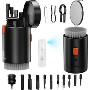 20-in-1 Keyboard Cleaning Kit for Laptop, Multifunctional Electronic Device Cleaning Tool for iPhone, AirPods, MacBook, iPad, Camera, PC Monitor, Earbud, TV, Tablet Screens