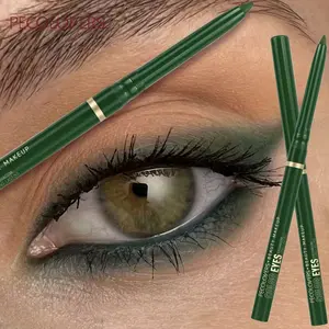 1PC Matte Eyeliner, Green & Black, Waterproof and Long Lasting, Durable, Smooth Application, Eye Makeup Product, Create Unique and Charming Eye Makeup
