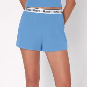 Hanes Originals Comfywear Women's Sleep Shorts Comfortable Fit Soft Stretch Fabric Breathable Hlw007 Loungewear