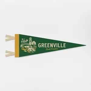 Greenville South Carolina Felt Pennant