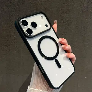 Clear Case for iPhone 17 Pro Max 17 Plus 17 Transparent Shockproof Protective Cover with Lens Protection Slim TPU Silicone Phone Case