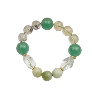 Wood Element Crystal Healing Bracelet - Custom Made, 1-on-1 Live Consultation Mandatory, Handmade Spiritual Energy Jewelry, No Order Without Prior Communication