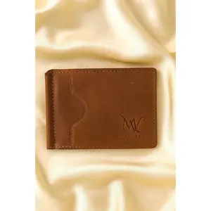 Handmade Full-Grain Leather Bifold Wallet: RFID Blocking, Engraved Gift