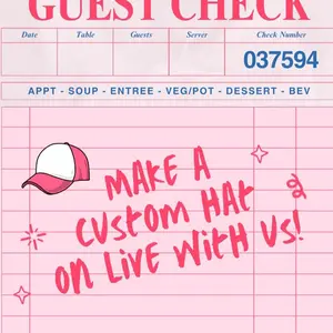 LIVE Custom Hat Request - Trucker Hat with UNLIMITED Patches. Personalize Your Style at Home