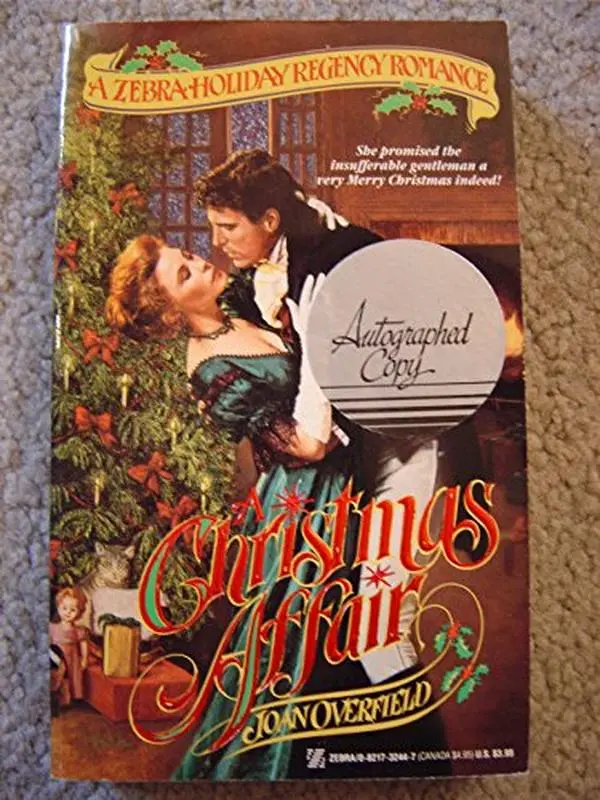 USED-A Christmas Affair (A Zebra Holiday Regency Romance) by Joan Overfield (Paperback)