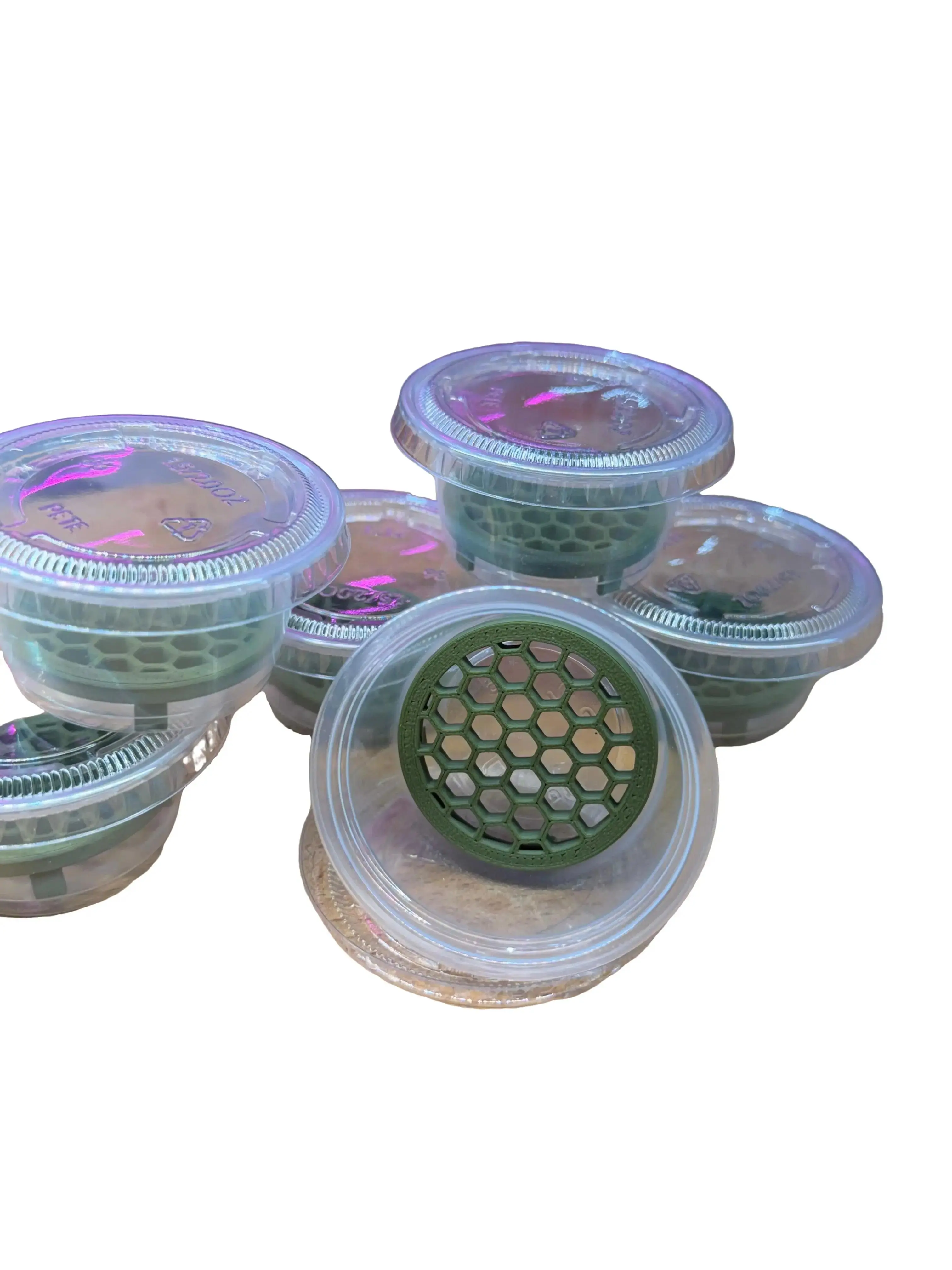 Reusable Corm Riser Set, Set of 20, with Cup & Lid, Containers