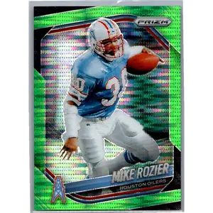 2025 Panini Prizm #248 Mike Rozier Neon Green Pulsar