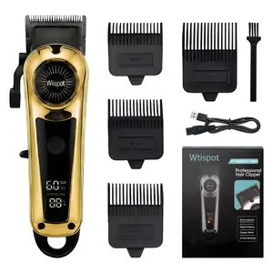 Men’s Hair Clipper | Digital Display USB Rechargeable Trimmer | ABS Body | Professional Grooming Kit | Ideal Gift for Dad