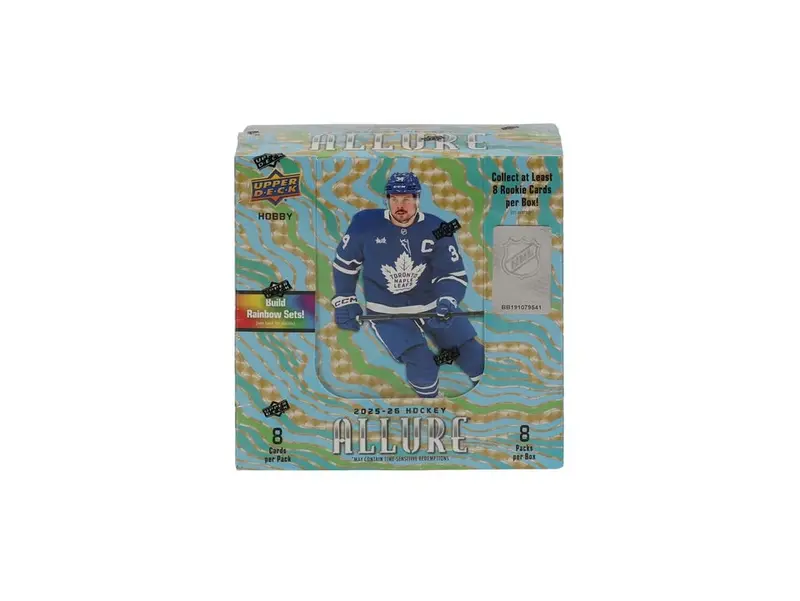 2025-26 Upper Deck Allure Hockey Hobby Trading Cards