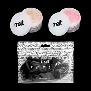 Ultra Setting Set - Complexion Perfection Trio with Barely Blushing & Barely Alive Powders & Ultra-Soft Velour Puffs for Flawless Makeup
