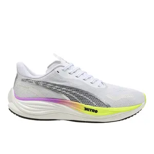 PUMA Mens Velocity Nitro 3 Running Sneakers Shoes - White