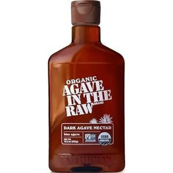 Agave In The Raw, Organic Dark Agave Nectar, 18.5 oz | Made With Organic Blue Agave From Mexico, USDA Organic, Non-GMO Project Verified, Kosher Vegan and Low Glycemic Index