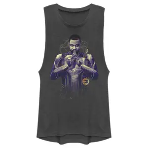 Juniors Womens Marvel Eternals Phastos Festival Muscle Tee