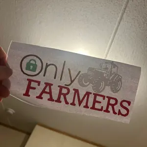 Farmers sticker