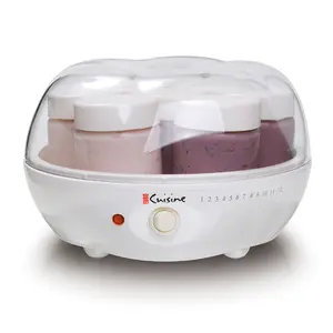 Euro Cuisine YM80 Electric Yogurt Maker - With 7 - 6oz Glass Jars