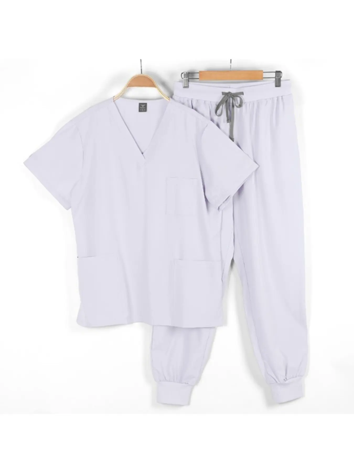 Gender-Neutral Medical Scrubs, Short Sleeve Healthcare Uniform with Pockets for Doctors, Nurses & Clinical Staff