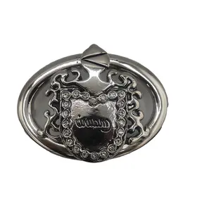 Mauri Silver Oval Buckle