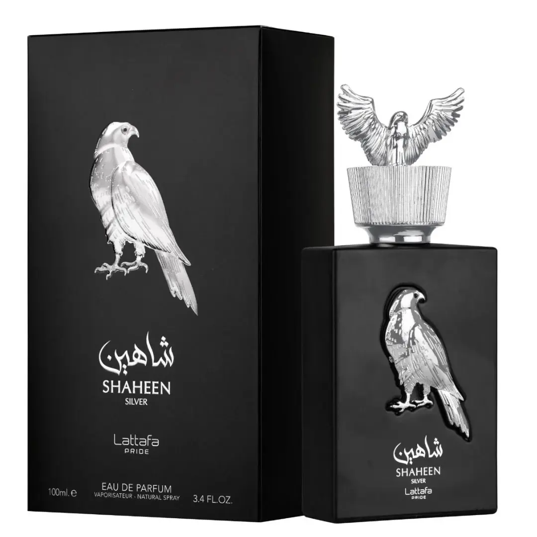 Lattafa Perfumes Shaheen Silver for Unisex Eau de Parfum Spray, 3.4 Ounce Lattafa Perfumes Shaheen Silver for Unisex Eau de Parfum Spray, 3.4 Ounce