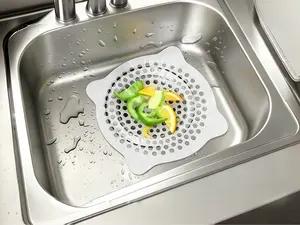 Kitchen Sink Drain Catcher Prevent Clogged Sink Food Filter.Tired of clogged drains and messy hair! These disposable drain hair catchers are a game-changer! Just stick, use, and throw away. Say goodbye to bathroom clogs!