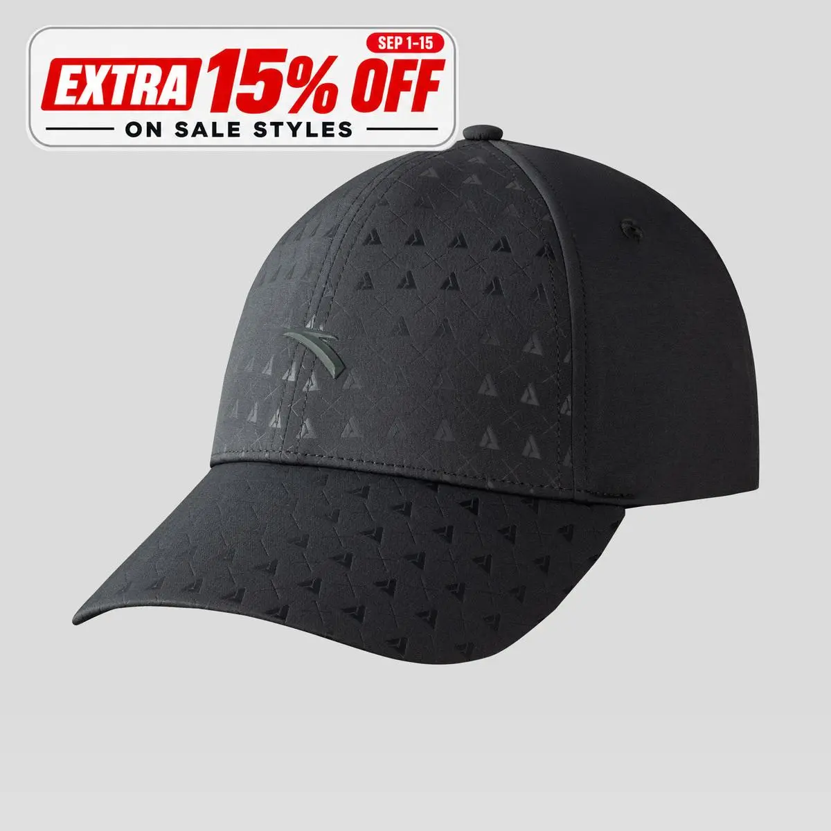 ANTA UNISEX Logo Cap Black Pink Hat Fashionable Casual Summer Daily Wear Athleisure Outdoor Casual Streetwear Everyday Wear