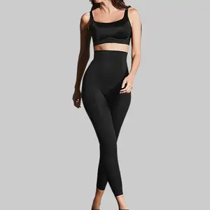 Leonisa Power Legging High Waisted Compression Leggings for Women – Seamless Shapewear Leggings in Breathable Fabric