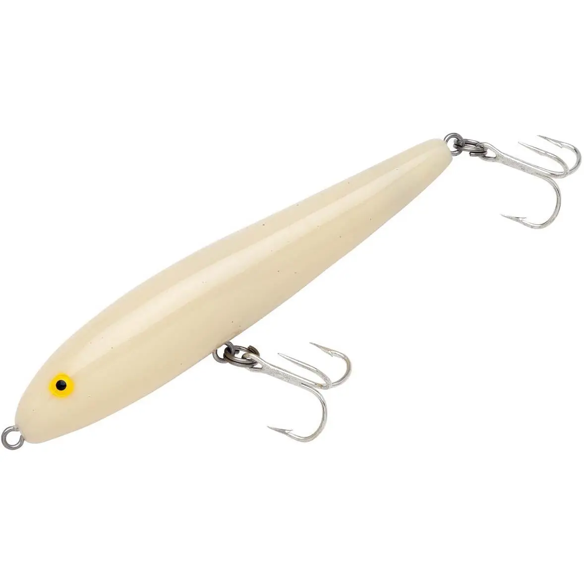 Rebel Jumpin' Minnow Topwater Bait, 4.5 in Topwater Walker, Artificial Fishing Lures, Easy to Work, Hypnotizing Action Lures, Topwater Lures