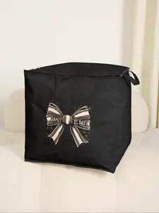 Butterfly Print Blanket Storage Bag, Cute Practical Kids Bedding Organizer, Durable Material, Easy Carry Handle, Family Use, Space Saver Bags, Perfect for Storing Blankets Toys, Storage Carrying Bag, Space Saving Bags