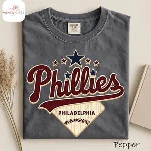 Philadelphia Baseball T-shirt, Philly Fan Gift Tee, Retro Sports Youth Shirt, Gameday Kids Tee, Adult Graphic Baseball 2026 Summervibes