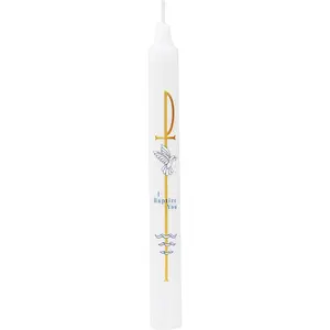 Baptism Candle - Baptismal Candles for Boys and Girls, Catholic Baptism Gift - Velas para Bautizo - Velas para Bautizo de Niño