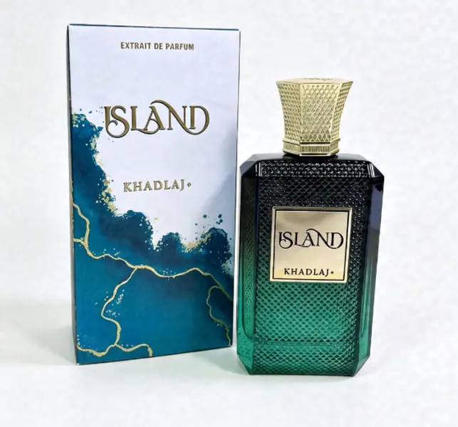 Khadlaj Island Extrait de Parfum 100ml Unisex Luxury Arabian Fragrance Fresh Ocean Citrus Woody Scent Long Last Summer Cologne Gift Set For Men Women