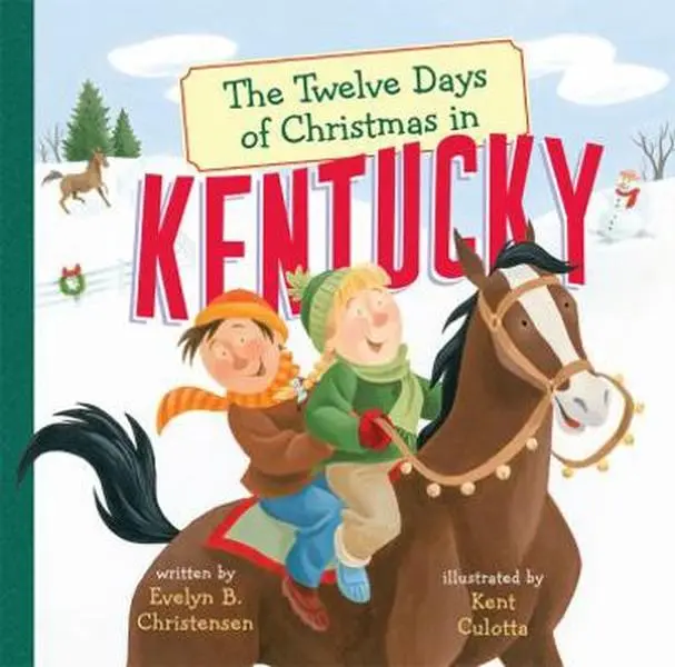 USED Book - The Twelve Days of Christmas in Kentucky by Christensen, Evelyn B. (Hardcover) - english