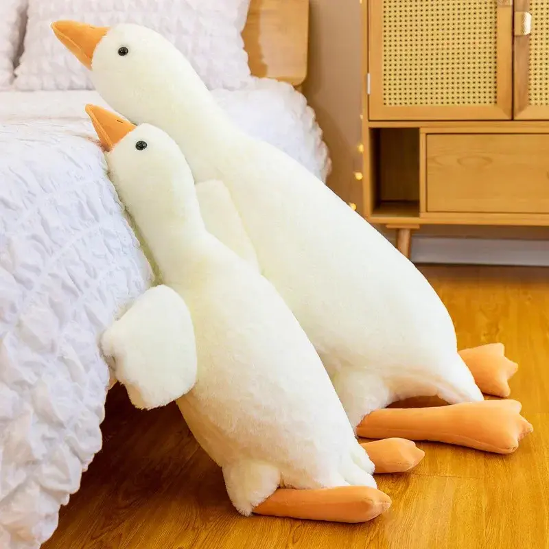 Funny Goose Plush Doll - Soft Stuffed Animal Sleeping Pillow, Goose-Themed Stuffed Toys for Kids, Ideal Birthday Gift