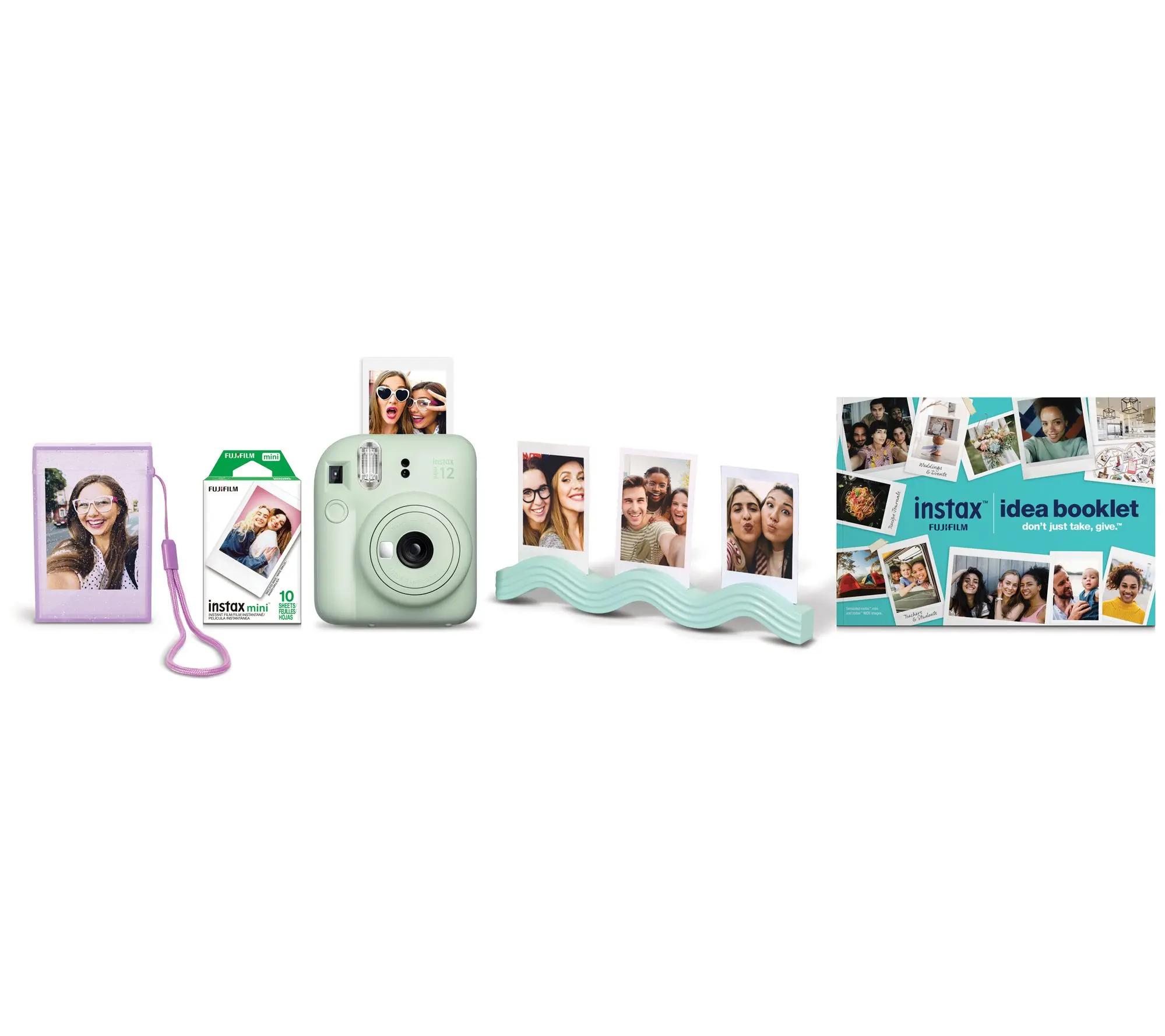 Fujifilm Instax Mini 12 Instant Print Camera Holiday Bundle Fujifilm Instax Mini 12 Instant Print Camera Holiday Bundle