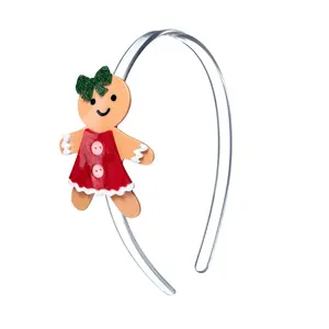 Gingerbread Girl Christmas Headband