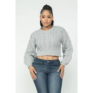 Cable Pullover Top