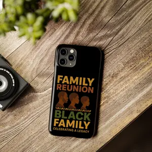 Family Legacy Slim Phone Case - Personalized Protective Cover, Customized Cellphone Shell, Unique Gift for Loved Ones, Trendy Phone