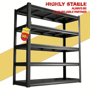 Heavy-Duty Garage Shelving Unit 3000 lb/Level Capacity, Adjustable Shelves, Industrial Metal Rack (72.05"H*47.25"W*23.62"D) - Easy Assembly, Space-Saving for Garage/Warehouse/Workshop/Home