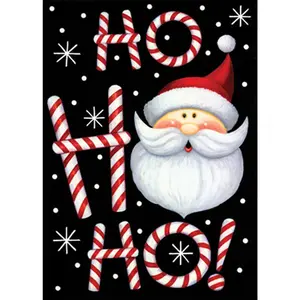 Toland Home Garden - Santa Winter Christmas Garden House Flag - for Outdoor Yard Decoration - Christmas Flag - Gift For Her - Gift For Him