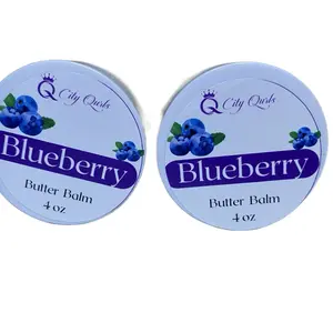 City Qurls Blueberry Butter Infused Hair Balm with Blueberry, Mango Butter, Blueberry  Oil & Herbal Blend - Moisturizing, Hydrating, and Smooths Flyaways Haircare Hydrate Moisturizer