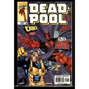 DEADPOOL #22 Marvel Cable Guest-Stars 1998 Direct Edition